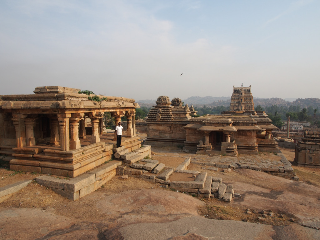 restes de Vijayanagar à Hampi, (Karnataka) restes de Vijayanagar à Hampi, (Karnataka)